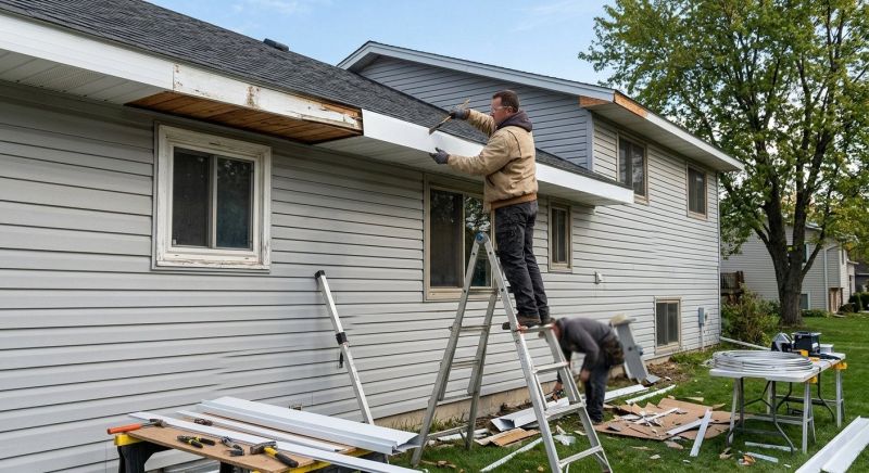 Aluminum Trim Installation in Olathe, KS