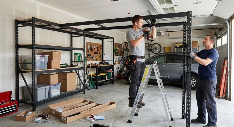 Ceiling Rack Installation in Fairfax, VA