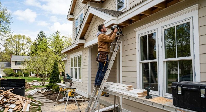 Exterior Trim Work in Conroe, TX