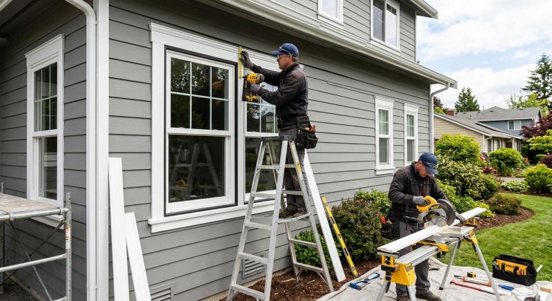 House Trim Installation in Wilmington, NC