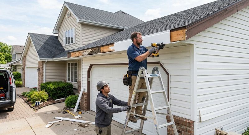 Metal Fascia Repair in Conroe, TX